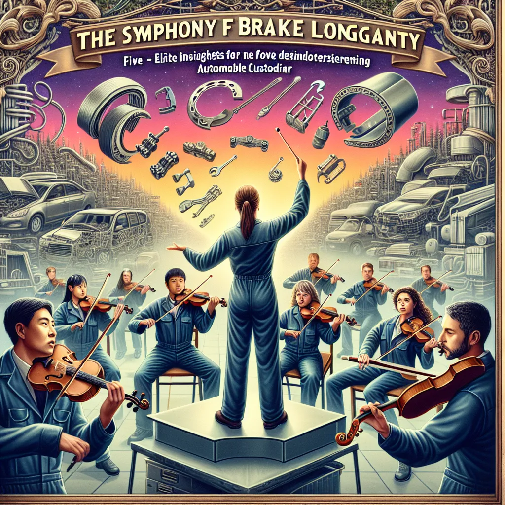 The Symphony of Brake Longevity: Five Elite Insights for the Discerning Automobile Custodian