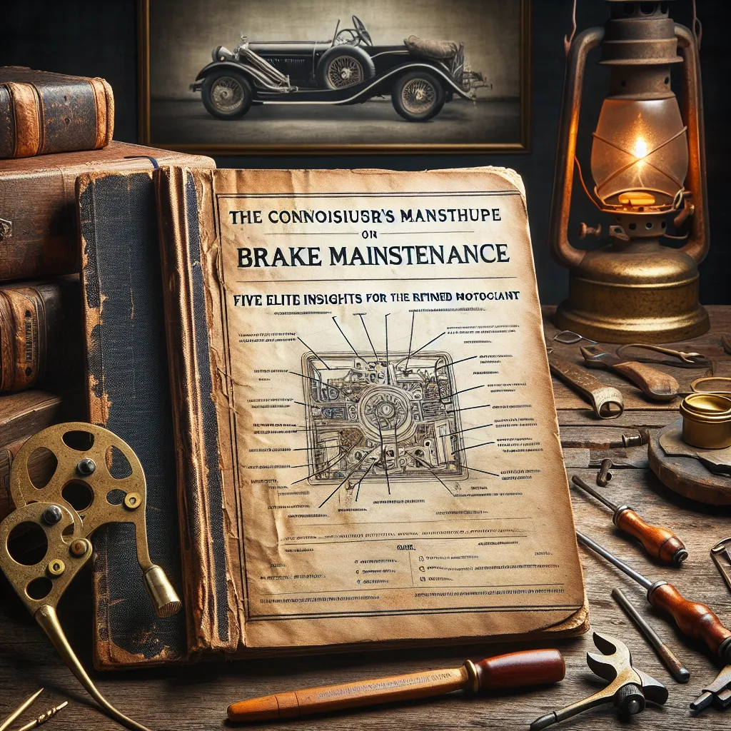 The Connoisseur's Manuscript on Brake Maintenance: Five Elite Insights for the Refined Motorist
