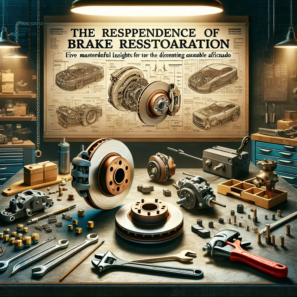 The Resplendence of Brake Restoration: Five Masterful Insights for the Discerning Automobile Aficionado