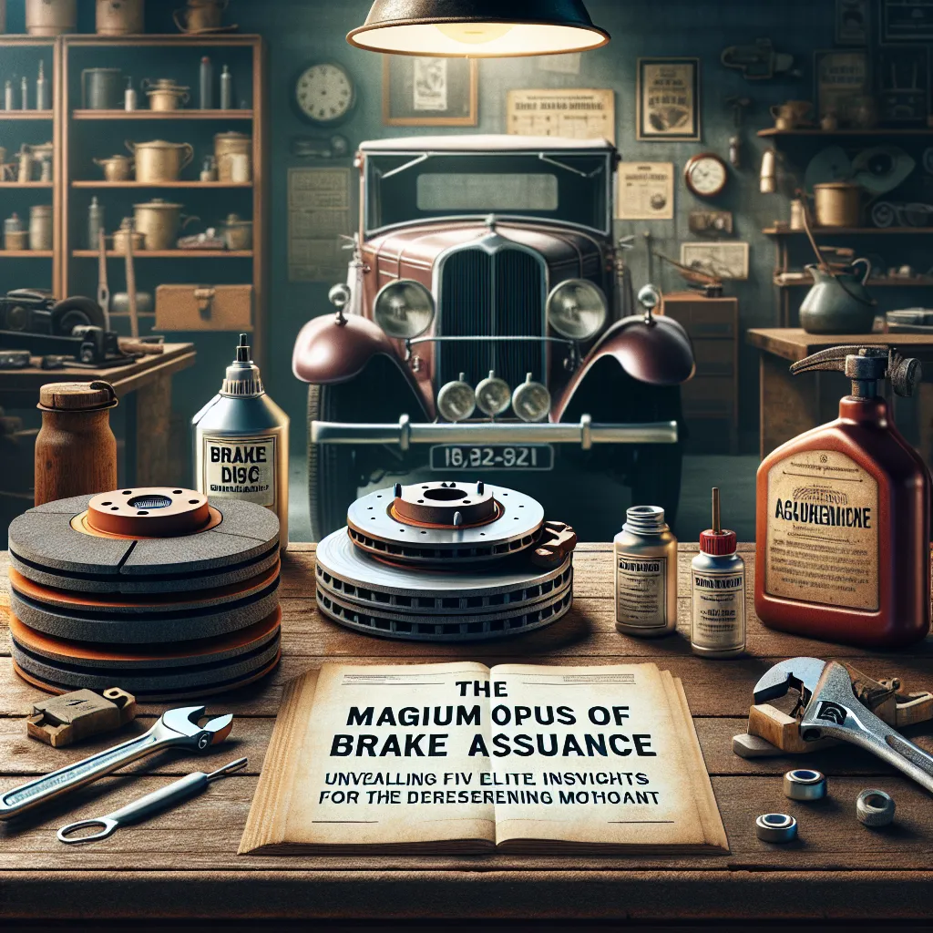 The Magnum Opus of Brake Assurance: Unveiling Five Elite Insights for the Discerning Motorist