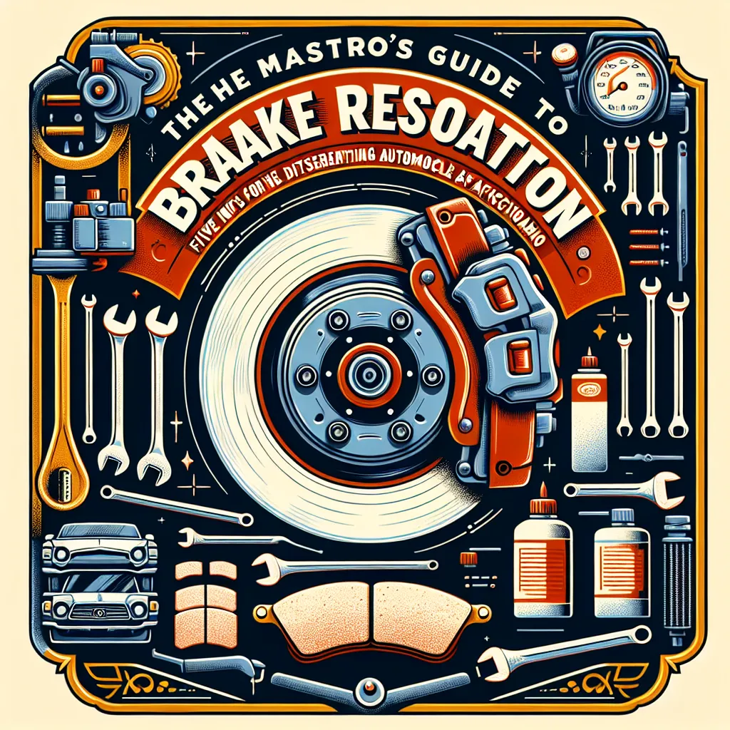 The Maestro's Guide to Brake Restoration: Five Elite Insights for the Discerning Automobile Aficionado