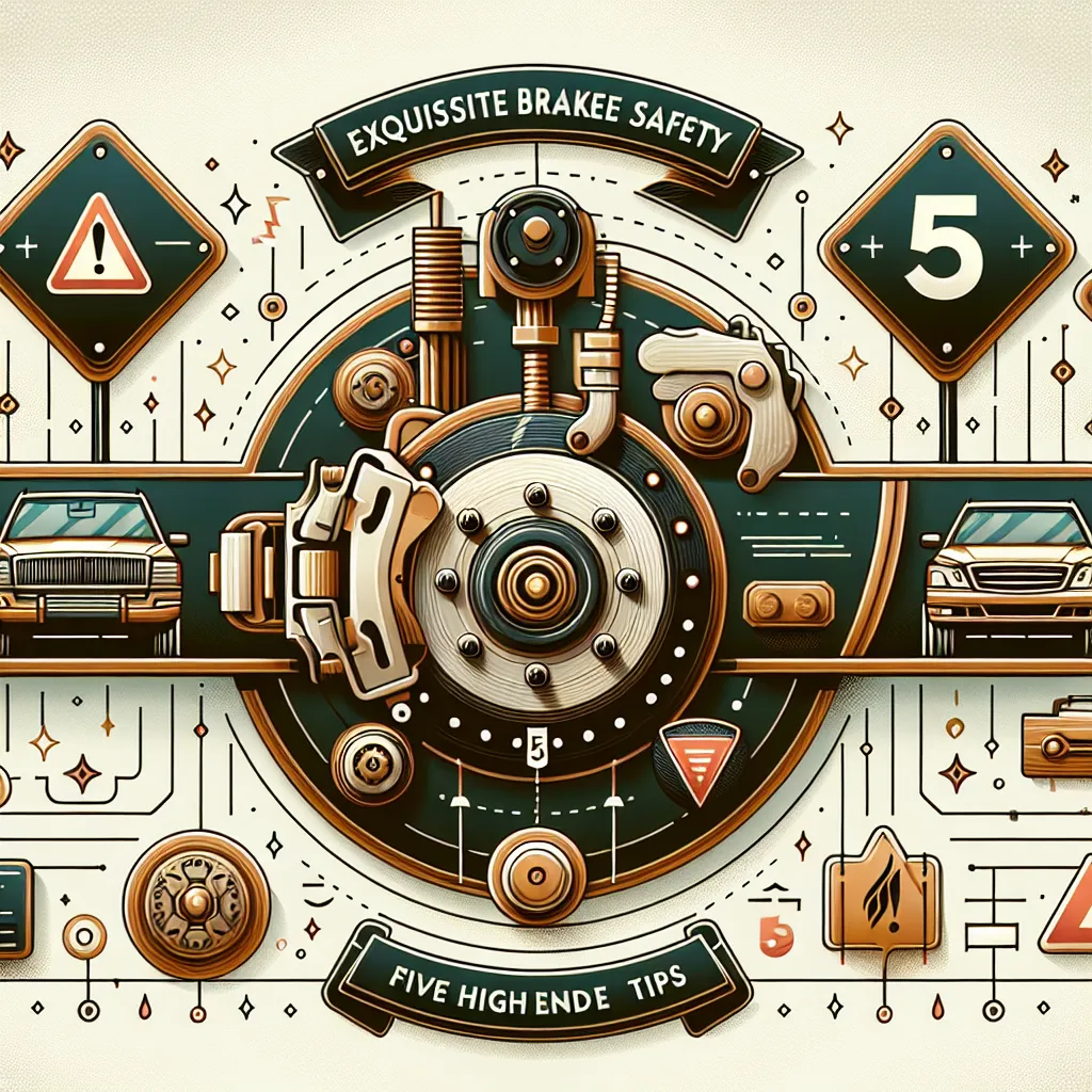 Exquisite Brake Safety: Five High-End Tips for the Discerning Driver