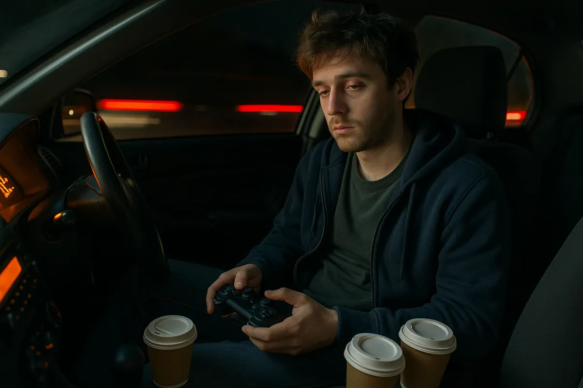 When Gaming Steals Your Sleep: Hidden Brake Dangers for Night‑Owl Drivers