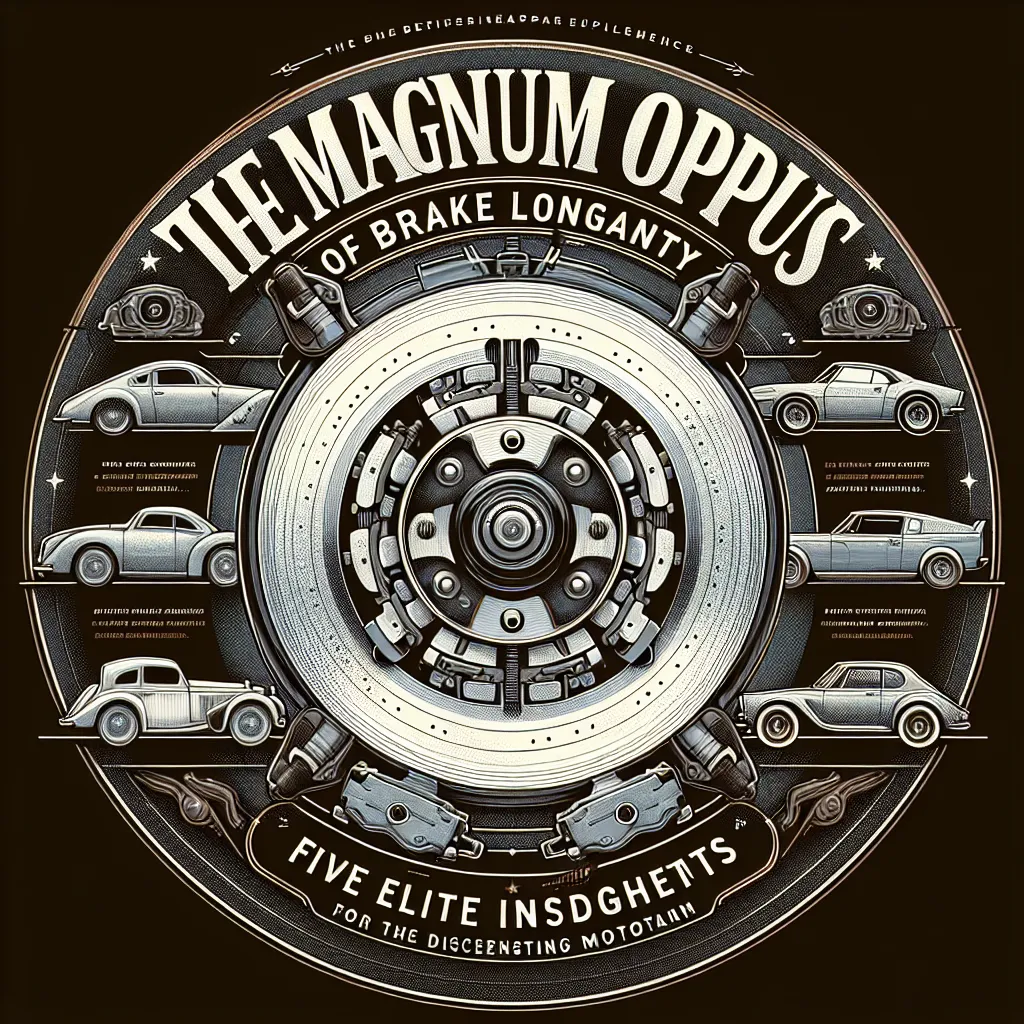 The Magnum Opus of Brake Longevity: Five Elite Insights for the Discerning Motorist