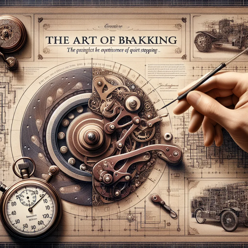 The Quintessence of Quiet Stopping: Five Premium Insights into the Art of Elegant Braking