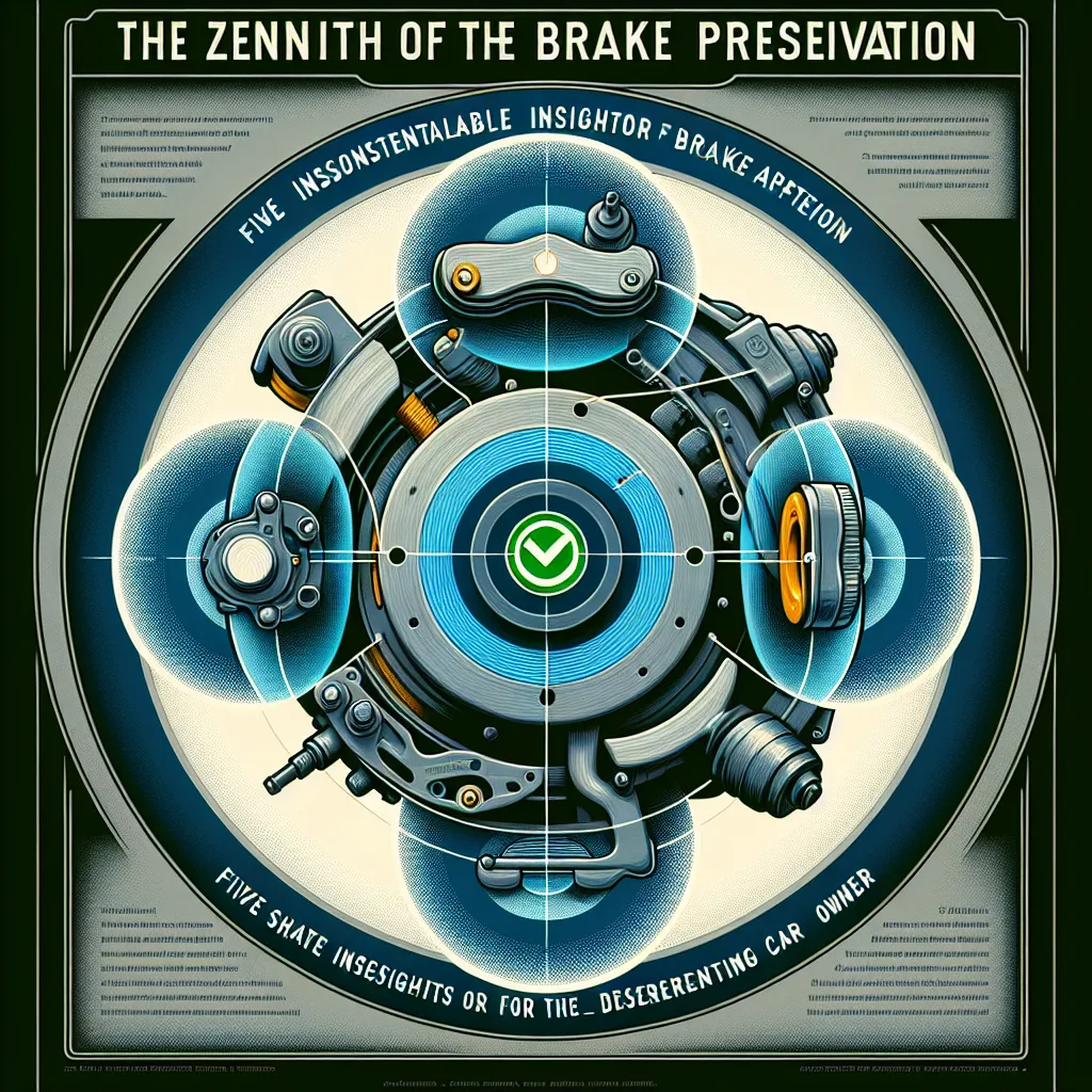 The Zenith of Brake Preservation: Five Indispensable Insights for the Discerning Car Owner