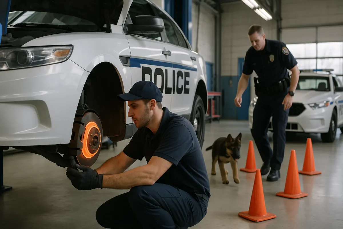 When Puppies Join the Patrol: What Police K‑9 Training Reveals About Elite Brake Maintenance