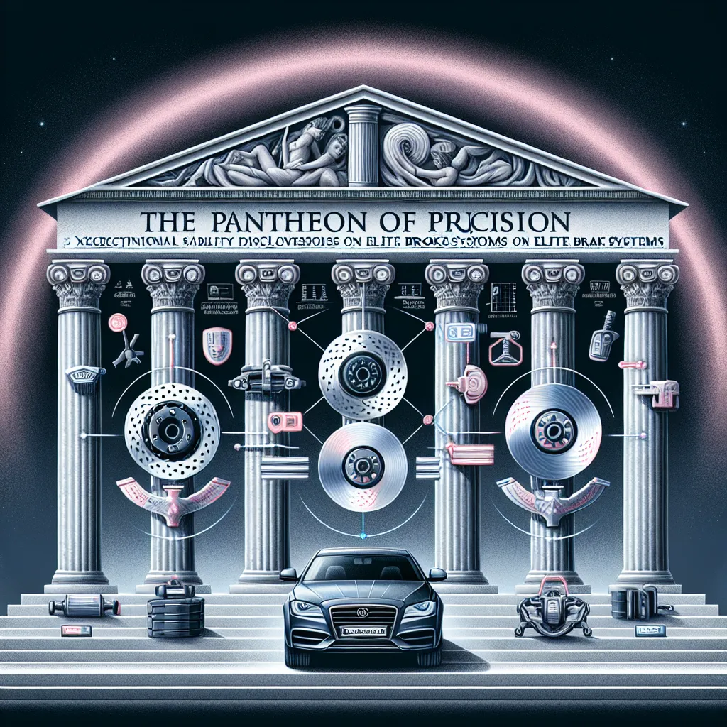 The Pantheon of Precision: Five Exceptional Disclosures on Elite Brake Systems