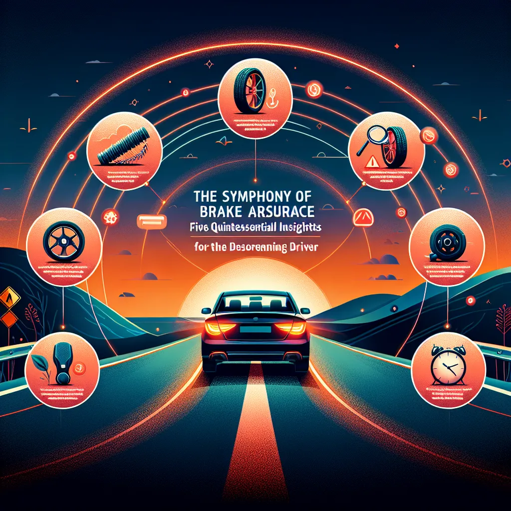 The Symphony of Brake Assurance: Five Quintessential Insights for the Discerning Driver