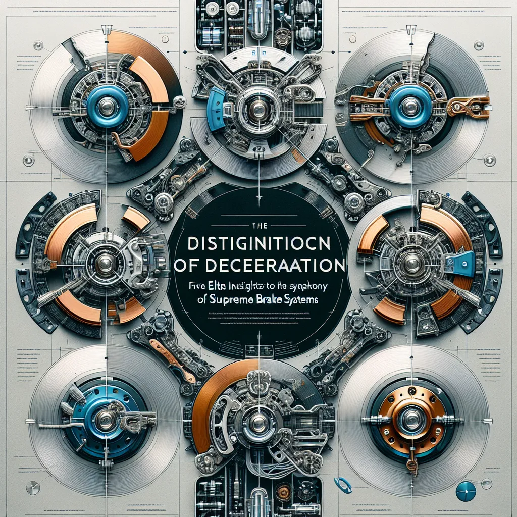 The Distinction of Deceleration: Five Elite Insights into the Symphony of Supreme Brake Systems