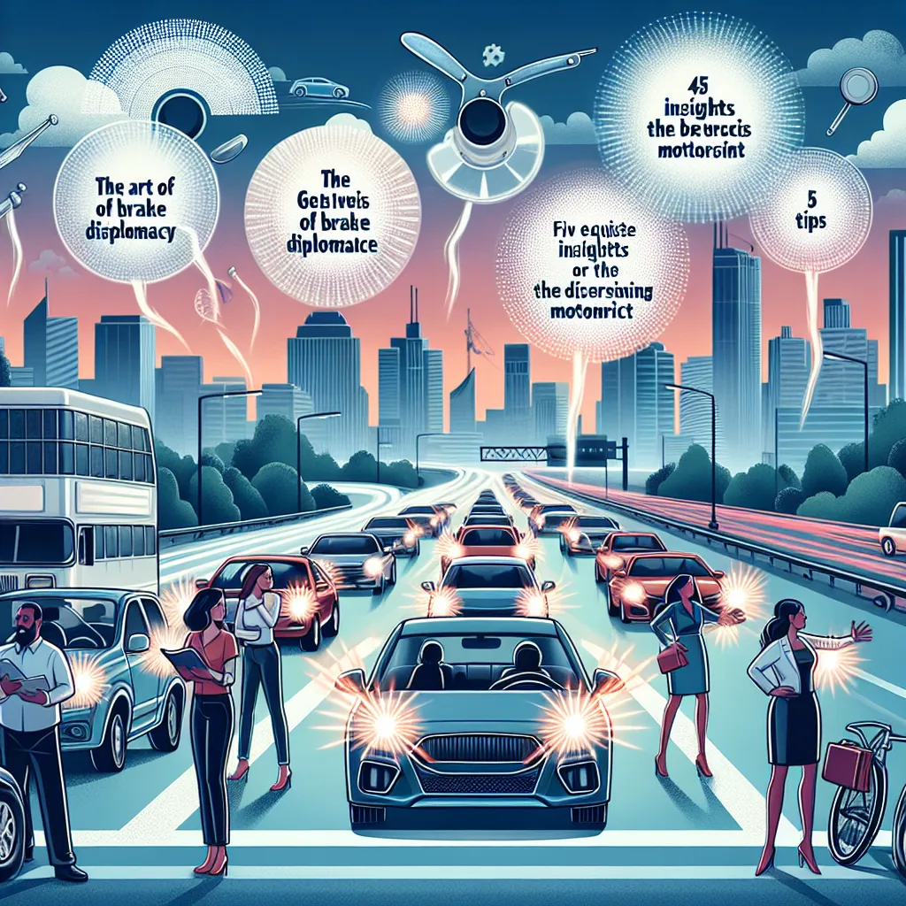 The Art of Brake Diplomacy: Five Exquisite Insights for the Discerning Motorist