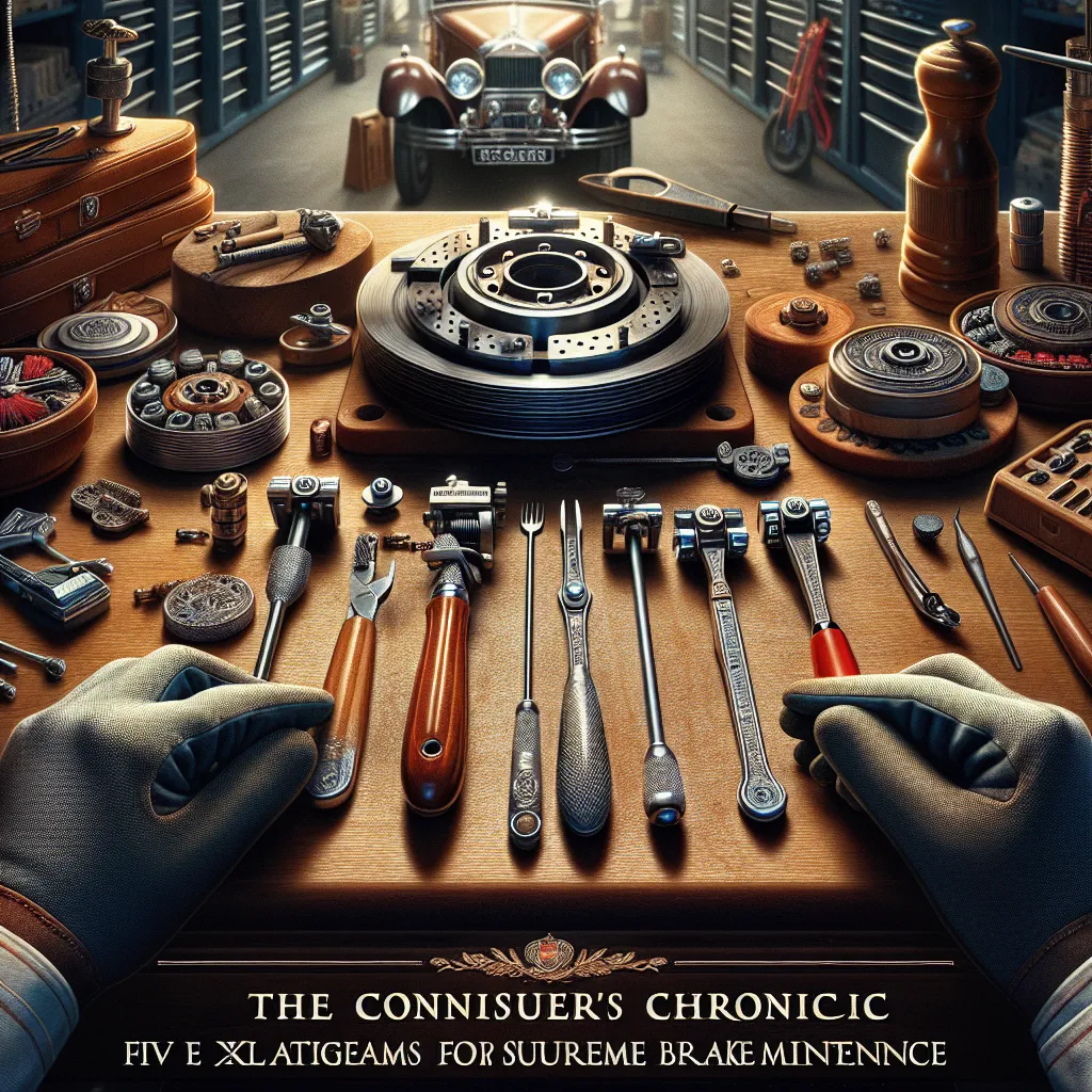 The Connoisseur's Chronicle: Five Exalted Stratagems for Supreme Brake Maintenance