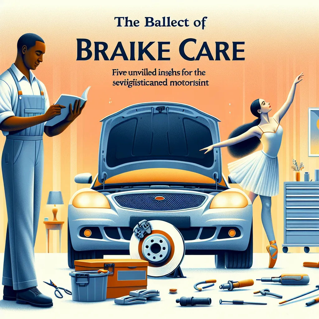 The Ballet of Brake Care: Five Unveiled Insights for the Sophisticated Motorist
