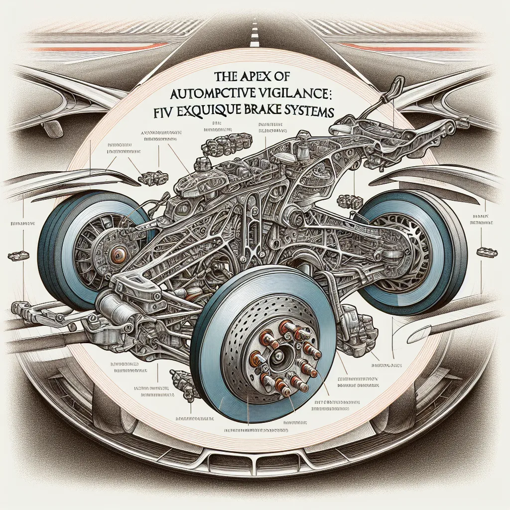 The Apex of Automotive Vigilance: Five Exclusive Insights into Exquisite Brake Systems