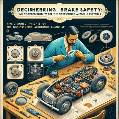 Deciphering Brake Safety: Five Distinguished Insights for the Discerning Automobile Custodian