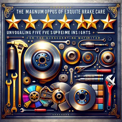 The Magnum Opus of Exquisite Brake Care: Unveiling Five Supreme Insights for the Discerning Motorist