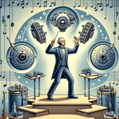 The Conductor's Suite: Five Exquisite Movements in the Symphony of Brake Restoration