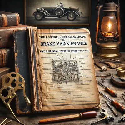 The Connoisseur's Manuscript on Brake Maintenance: Five Elite Insights for the Refined Motorist