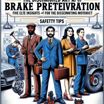 The Distinguished Art of Brake Preservation: Five Elite Insights for the Discerning Motorist
