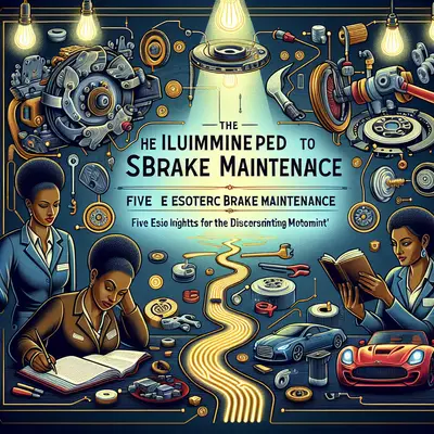The Illuminated Path to Superior Brake Maintenance: Five Esoteric Insights for the Discerning Motorist