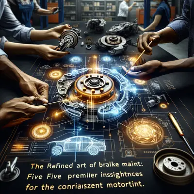The Refined Art of Brake Maintenance: Five Premier Insights for the Cognizant Motorist